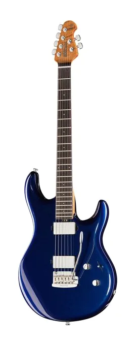 Music Man Luke IV HH Butane Blue widziana od przodu