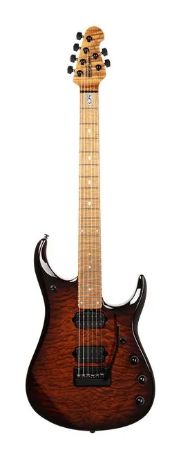 Music Man Petrucci JP15 Amber Waves QT sfotografowana frontalnie