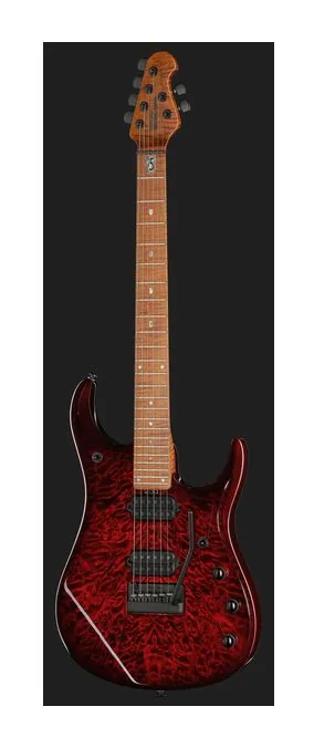 Music Man Petrucci JP15 Red Tide QT, profil boczny korpusu