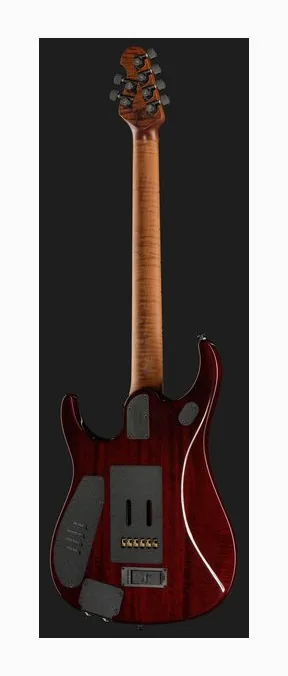 Music Man Petrucci JP15 Red Tide QT, tył korpusu
