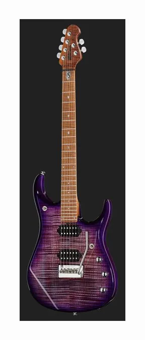 Music Man Petrucci JP15 Red Tide QT sfotografowana frontalnie