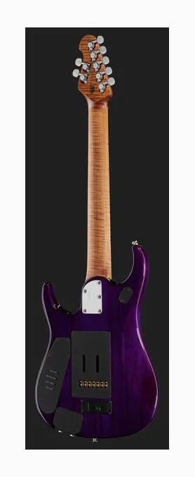 Music Man Petrucci JP15 7 Purple Nebula, gryf i podstrunnica z boku