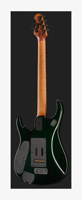 Music Man Petrucci JP15 Green Tiger QT, profil boczny korpusu