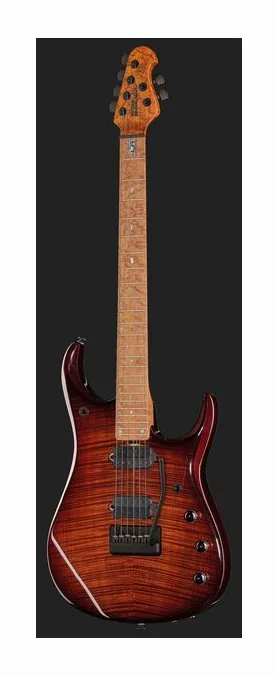 Music Man Petrucci JP15 Amber Waves FT, gryf i podstrunnica z boku