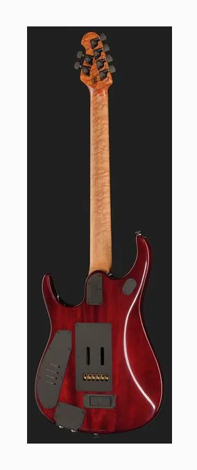 Music Man Petrucci JP15 Amber Waves FT, gryf i podstrunnica z boku