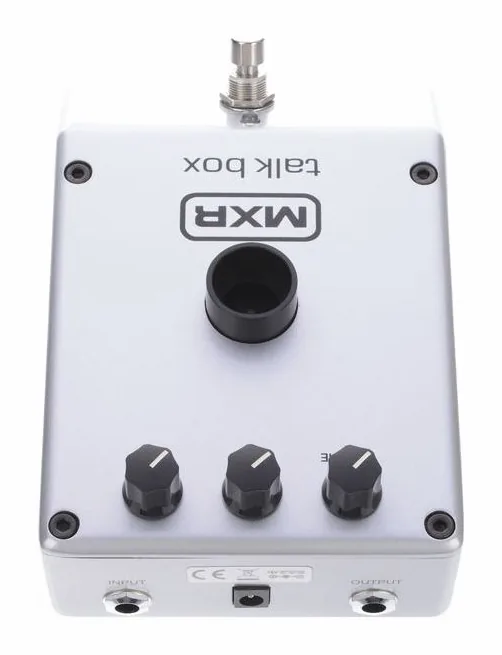 MXR M 222 Talkbox, złącza z tyłu urządzenia
