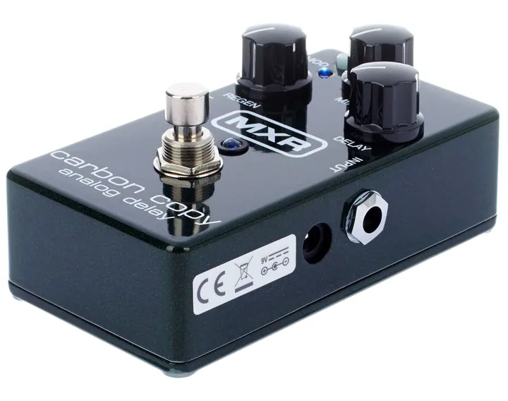 MXR M169 Carbon Copy Analog Delay, grafika panelu górnego