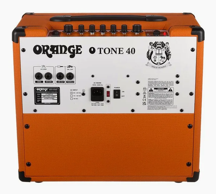 Orange O Tone 40 Orange, gałki i przełącznik kanałów