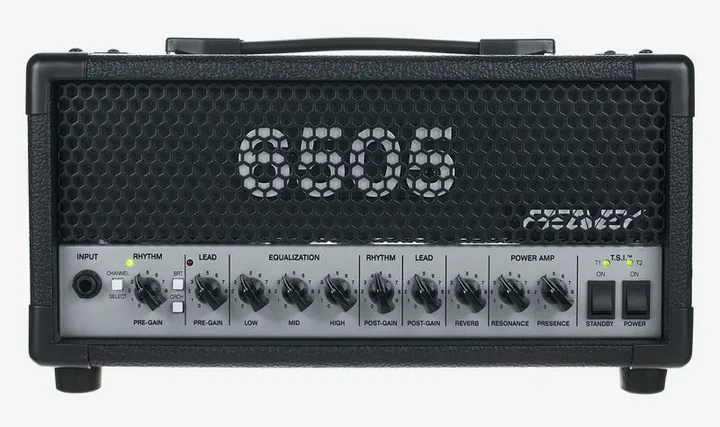 Peavey 6505 MH, gałki i przełącznik kanałów