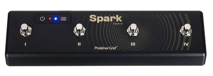 Positive Grid Spark Control, tył ze złączami