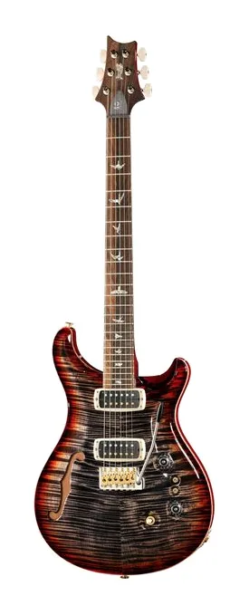 PRS 40th Custom 24-08 Semi CCB ujęta od przodu na neutralnym tle