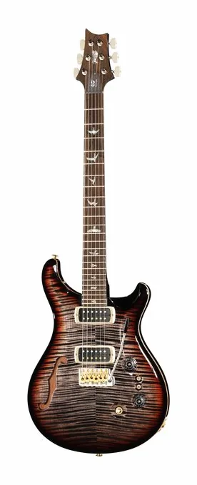 PRS 40th Custom 24-08 Semi TCB ujęta od przodu na neutralnym tle