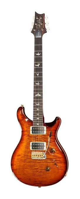 PRS Custom 24 CH ujęta od przodu na neutralnym tle
