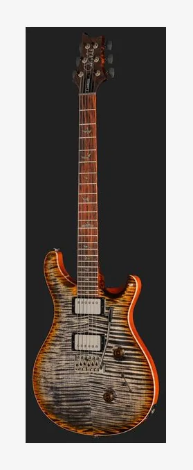 PRS Custom 24 LH Wood Library ER, główka z kluczami i logo