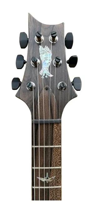 PRS Custom 24/08 PS Sub Zero Glow, główka z kluczami i logo