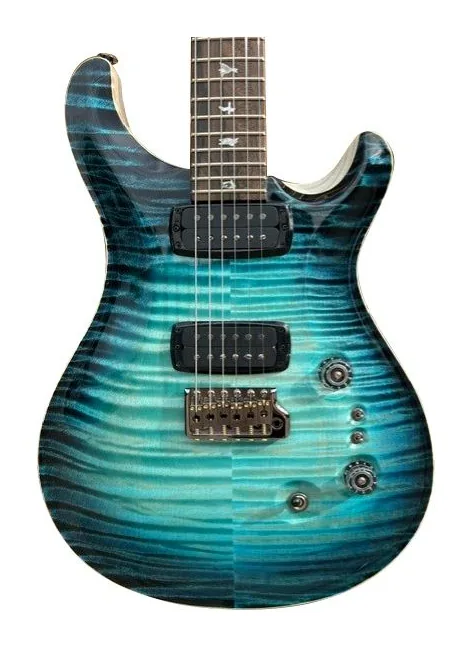 PRS Custom 24/08 PS Sub Zero Glow ujęta od przodu na neutralnym tle