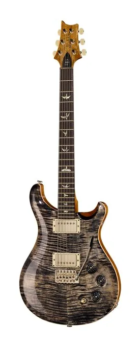 PRS DGT Birds Charcoal ujęta od przodu na neutralnym tle