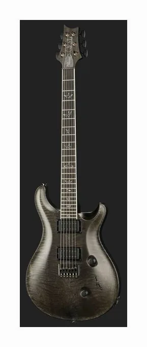 PRS Mark Holcomb Gray Black, główka z kluczami i logo