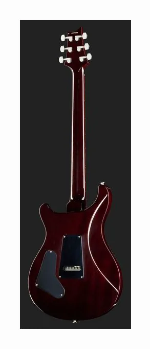 PRS S2 Custom 24-08 Black Amber, tył korpusu