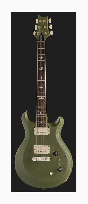 PRS S2 Mira 594 Satin RA Metallic ujęta od przodu na neutralnym tle