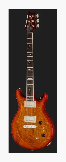 PRS S2 Mira 594 Dark Cherry SB, główka z kluczami i logo