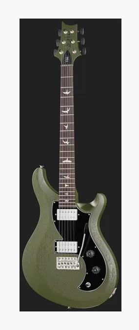 PRS S2 Vela Satin HHT Macha Green, tył korpusu