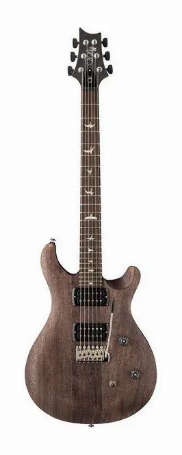 PRS SE CE 24 Standard Satin CH ujęta od przodu na neutralnym tle