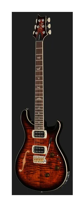 PRS SE Custom 24 Semi-Hollow OB, gryf i podstrunnica z boku