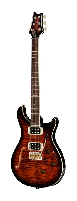 PRS SE Custom 24 Semi-Hollow OB widziana od przodu