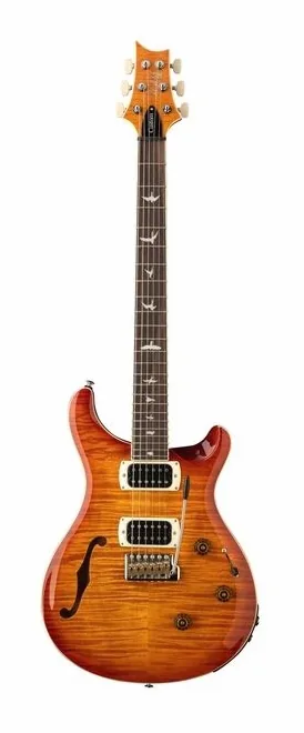PRS SE Custom 24 Semi-Hollow VS widziana od przodu