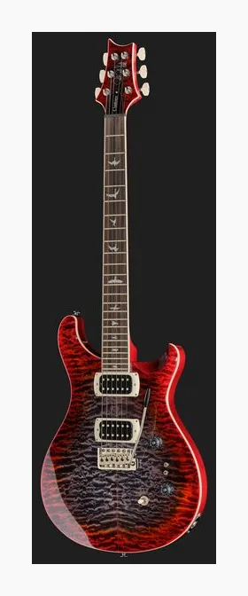 PRS SE Custom 24-08 Quilt CG, linie korpusu z góry