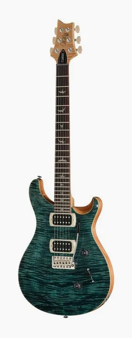 PRS SE Custom 24 Slate Blue widziana od przodu