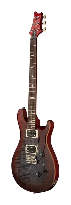 PRS SE Custom 24 Charcoal Cherry B, profil boczny korpusu