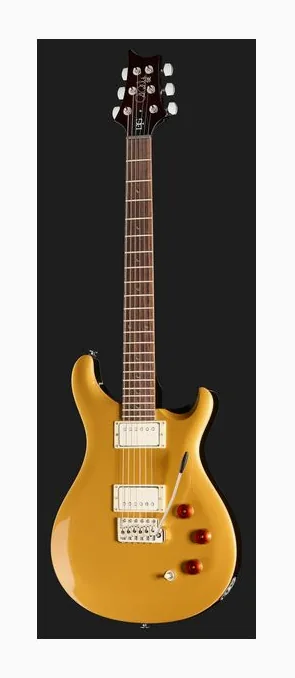 PRS SE DGT Tobacco Sunburst widziana od przodu