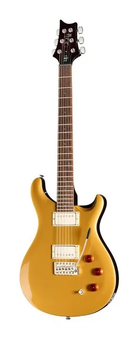 PRS SE DGT Gold Top z bliska od przodu