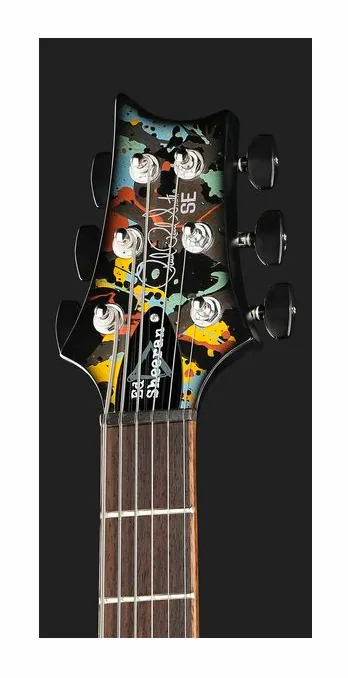 PRS SE Ed Sheeran Cosmic Splash, przełącznik przetworników i gniazdo wyjściowe