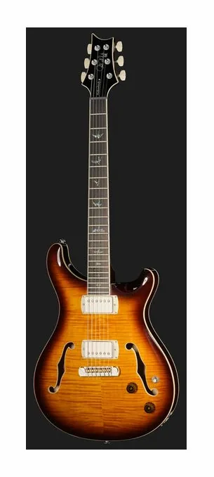 PRS SE Hollowbody II LTD CB z bliska od przodu