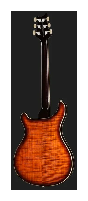PRS SE Hollowbody II Piezo OTSB, korpus i lakier z bliska