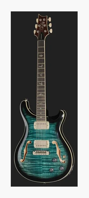 PRS SE Hollowbody II Piezo PBSB, profil boczny korpusu