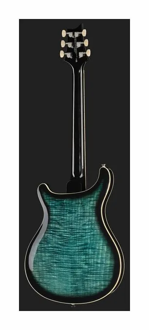 PRS SE Hollowbody II Piezo PBSB, tył korpusu