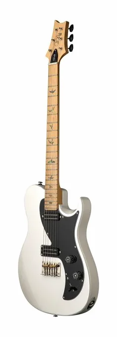 PRS SE NF 53 Pearl White, profil boczny korpusu