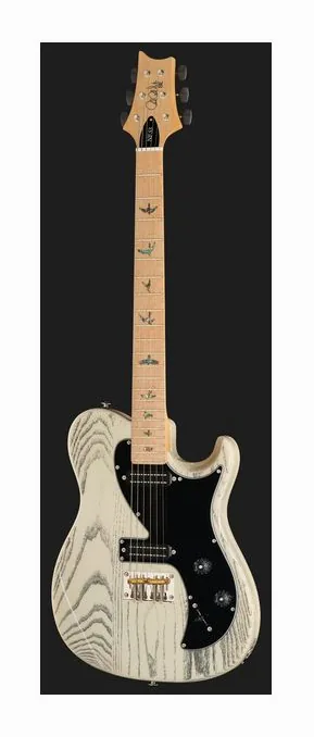 PRS SE NF 53 Pearl White widziana od przodu