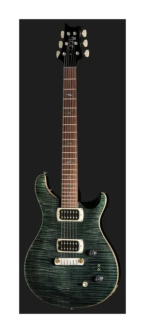 PRS SE Pauls Guitar Teal Black, gryf i podstrunnica z boku