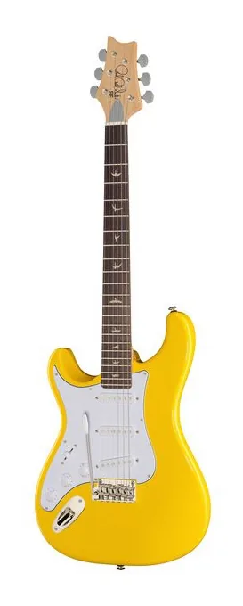 PRS SE Silver Sky Dandy Lion LH widziana od przodu