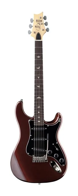 PRS SE Silver Sky Defender LTD SR ujęta od przodu na neutralnym tle