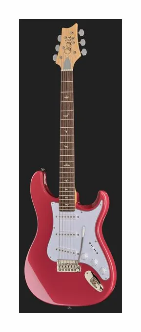 PRS SE Silver Sky Derby Red, gryf i podstrunnica z boku