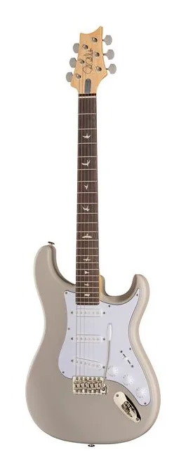 PRS Silver Sky RW Moc Sand Satin sfotografowana frontalnie