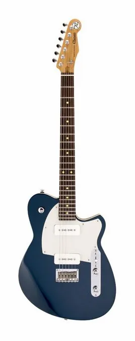 Reverend Charger 290 High Tide Blue sfotografowana frontalnie