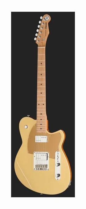 Reverend Charger Cleancut Powder Yellow, mostek i klucze strojcze