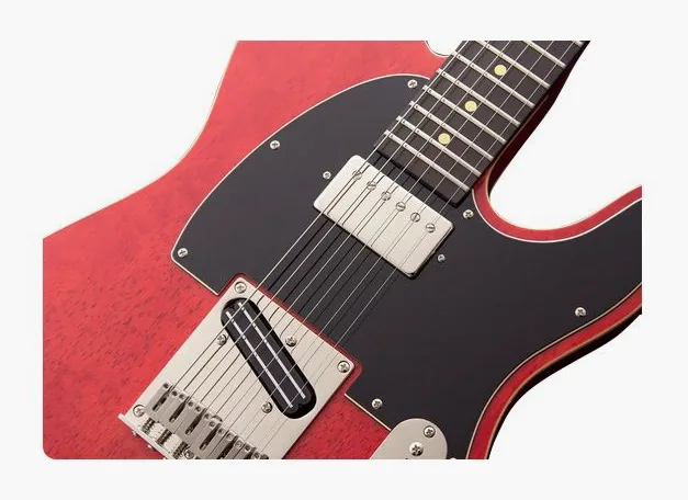 Reverend P.Anderson Eastsider Custom CC, profil boczny korpusu